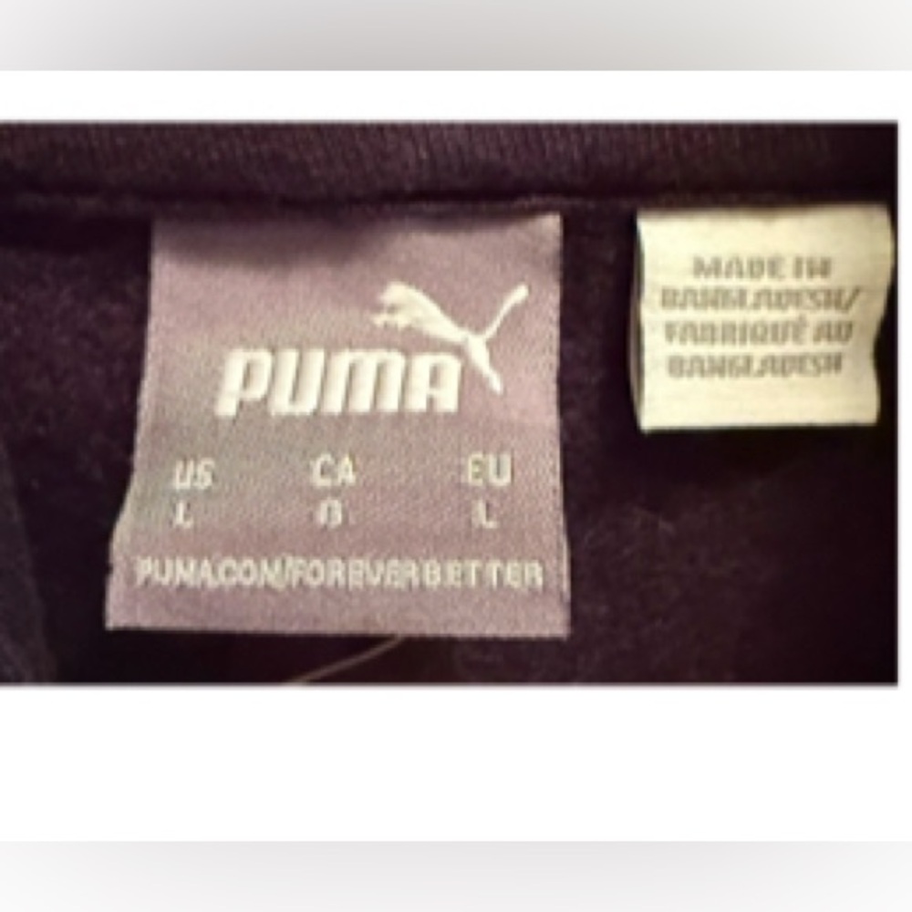 NWOT Vintage Puma Hoodie (L) - Picture 3 of 6